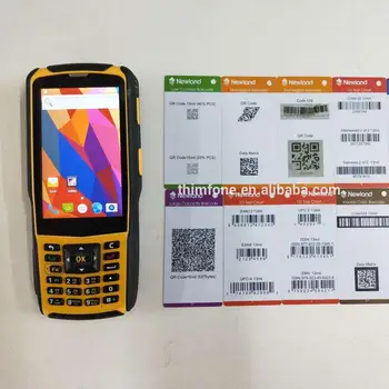 4G/ Wifi/ BT /GPS/NFC barcode Android Rugged handheld computer with keyboard PDA for logistic and warehouse inventory