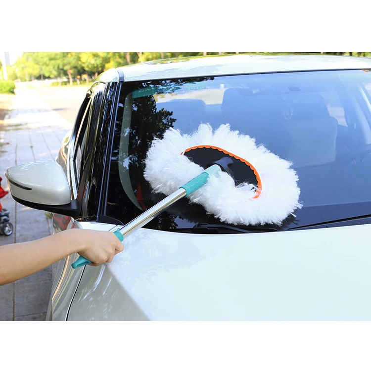 Long Handle Extensive Soft Car Wash Wax Brush For Vehicle Cleaning ...