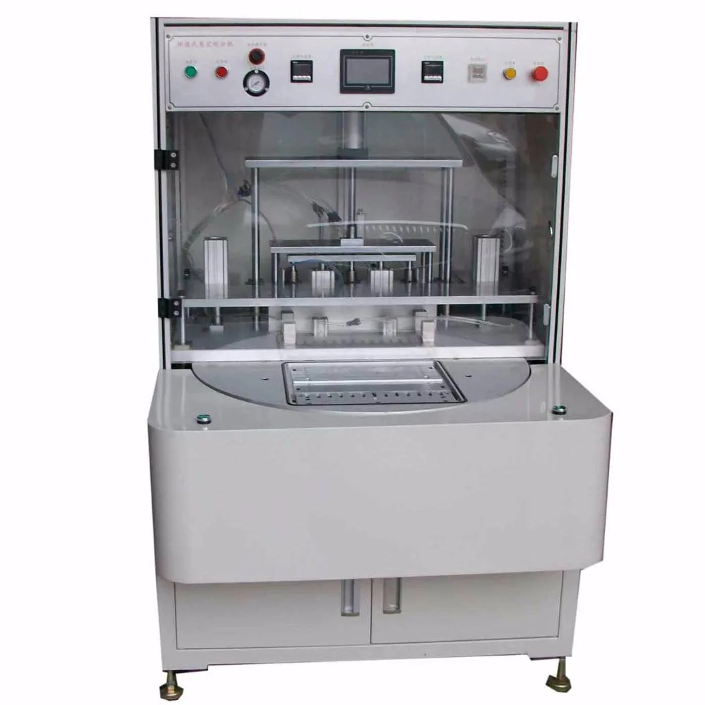 Turntable  Sealing Machine with Double Station Automatic mode for Pouch Battery Cell