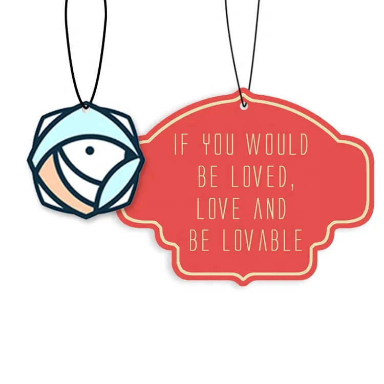 
Пользовательские высокое качество хороший запах висит бумага unsceted автомобиля освежитель воздуха заготовки 