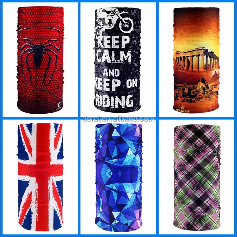 Лидер продаж, дизайн в наличии, многофункциональная бесшовная бандана, модный Волшебный шарф