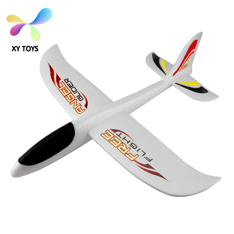 Wenasi Throwing Glider Inertia Plane Foam Aircraft Toy Hand Launch Roundabout Trick Airplane 