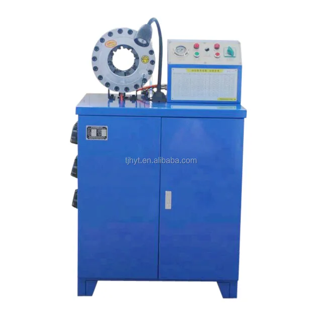 Wire Rope Hydraulic Hose Crimping Machine Big Size 2inch