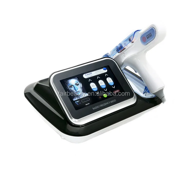 Бесигольчатый пистолет-инжектор mesothrapy vital с RF для удаления морщин