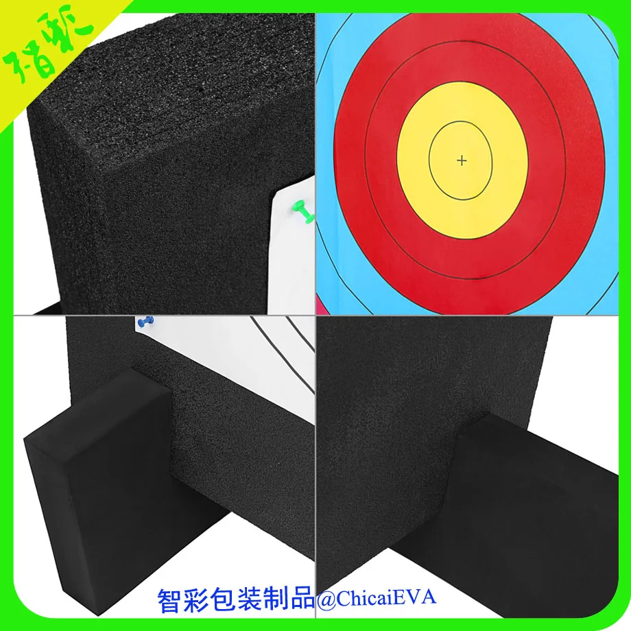 Custom Durable And Replaceable Eva Foam Archery Targets With Arrow