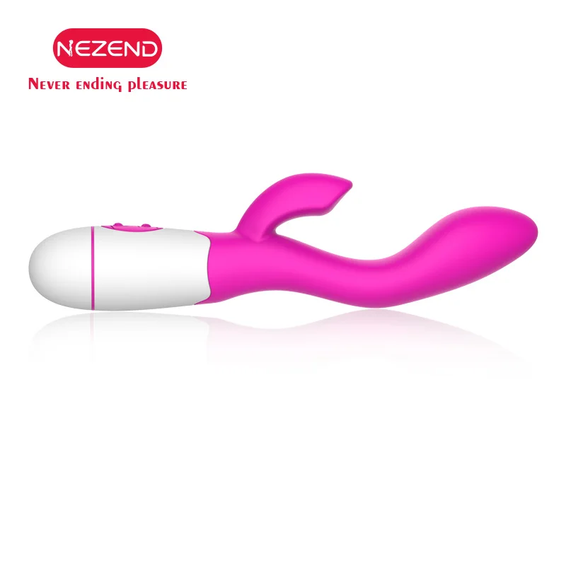 Rechargeable Silicone Purple Dildo Wireless Lady Sex Toy Thrusting