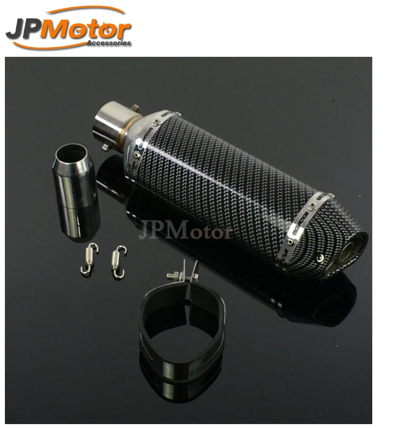 Jpmotor 51 мм углеродного волокна скутер выхлопных газов