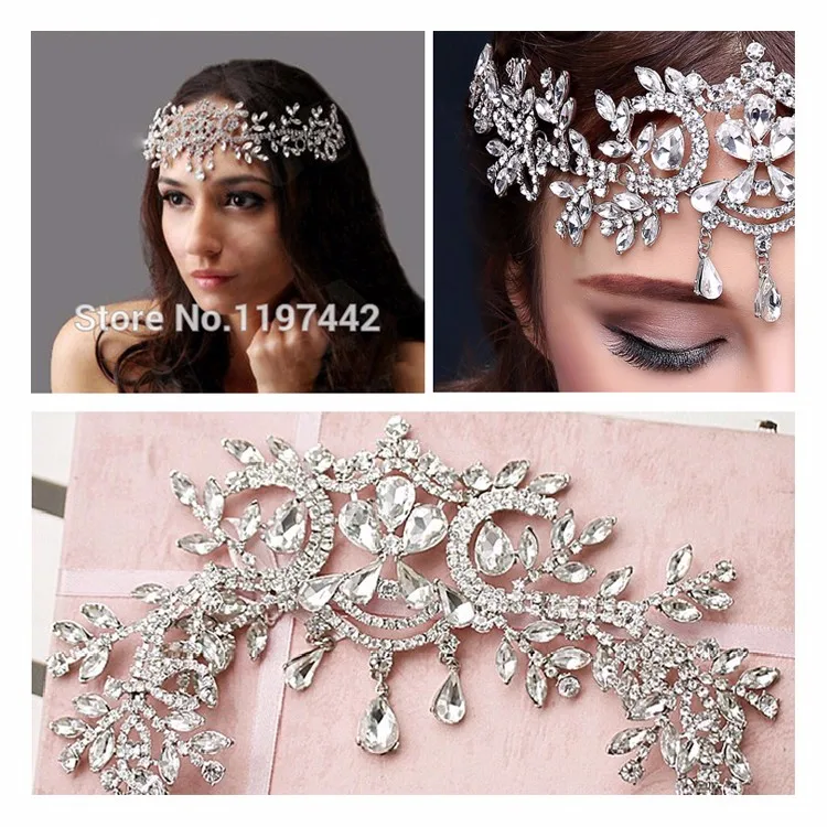2016 hot sale bridal Hairbands Crystal Headbands women Hair Jewelry