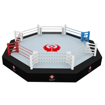 Custom 5*5M Professional Size De Boxeo Equipment Pro Wrestling Boxing Ring