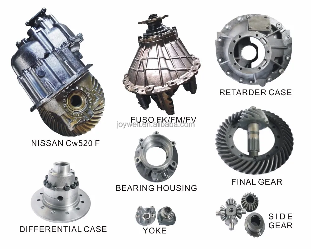 Differential Assembly & Parts for Japanese & European Trucks