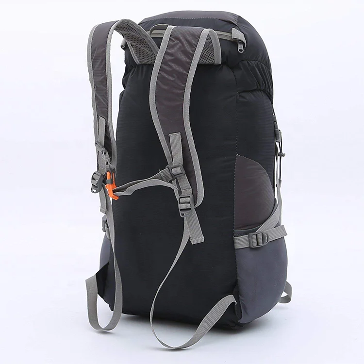 Hiking Day Pack Packable Backpack That Folds Into A Pouch Secure Travel