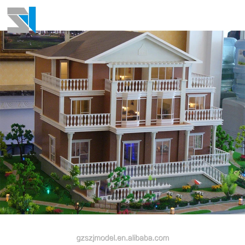 Stunning Beautiful House Model Miniature Architecture Model House Plan Design View Miniature City Models Szjmodel Product Details From Guangzhou Szj Building Model Co Ltd On Alibaba Com