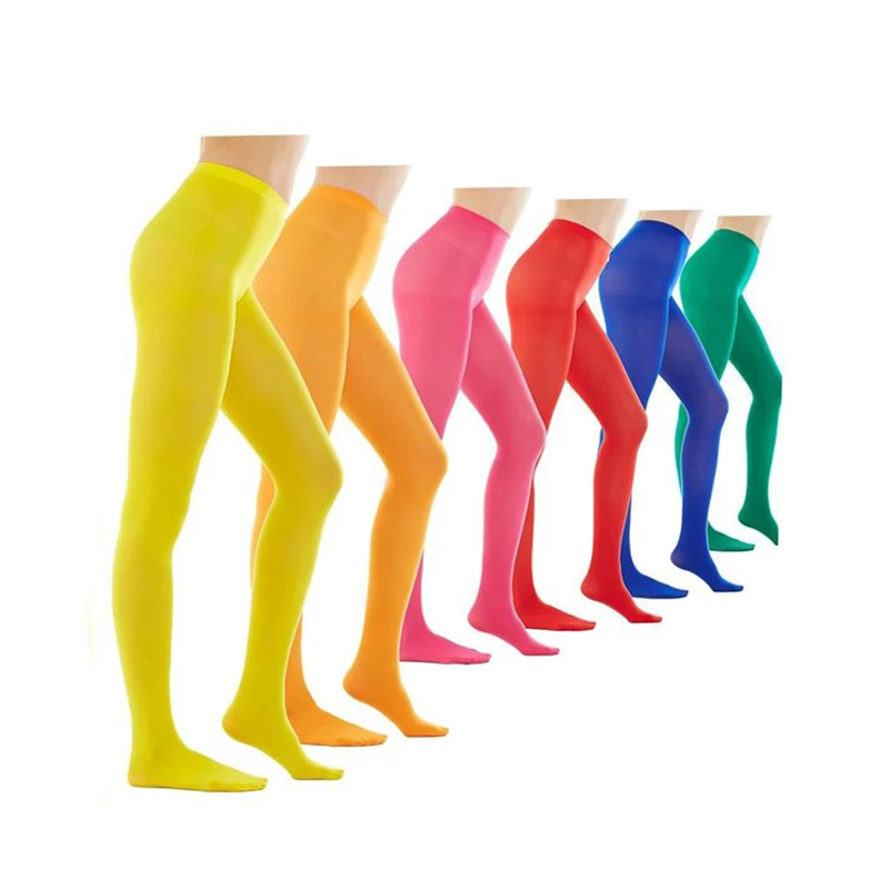 Wholesale Bright colorful Ladies Tights 80D
