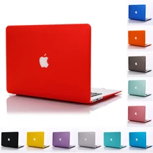 NEW Matte Case For macbook Air 11 13 Pro Retina 12 13 15 laptop bag case For Apple Mac book 13.3 inch with logo