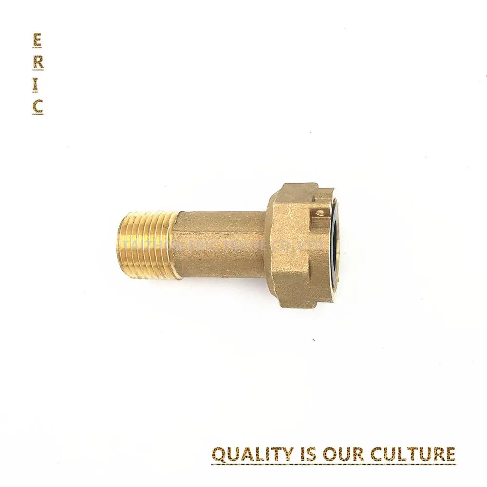 Brass Water Meter Connector brass garden hose swivel Coupling O-ring joint thread pipe fittings