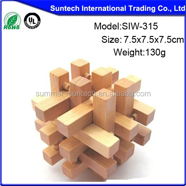 Surplex Set 12 Puzzle In Legno 3D, Giochi Di Logica E Abilità, Rompicapo Per Adulti E Bambini, Giocattolo Educativo