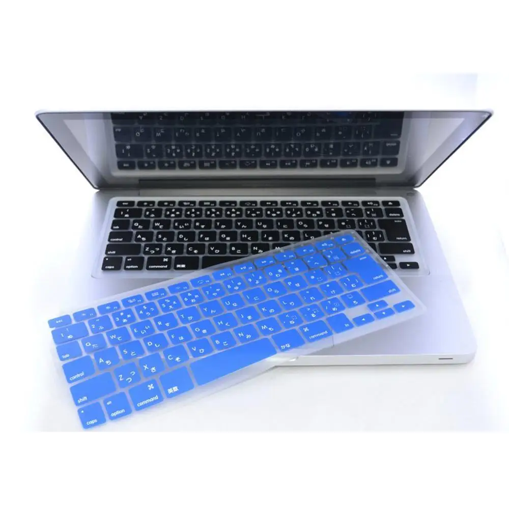 Японская версия Силиконовая накладка на клавиатуру для MacBook Air 12 дюймов Retina