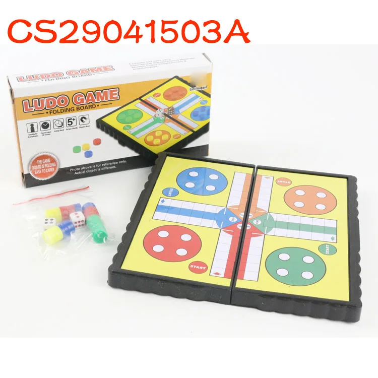 Wholesale Foldable Magnetic Ludo Snakes and Ladders Travel Game