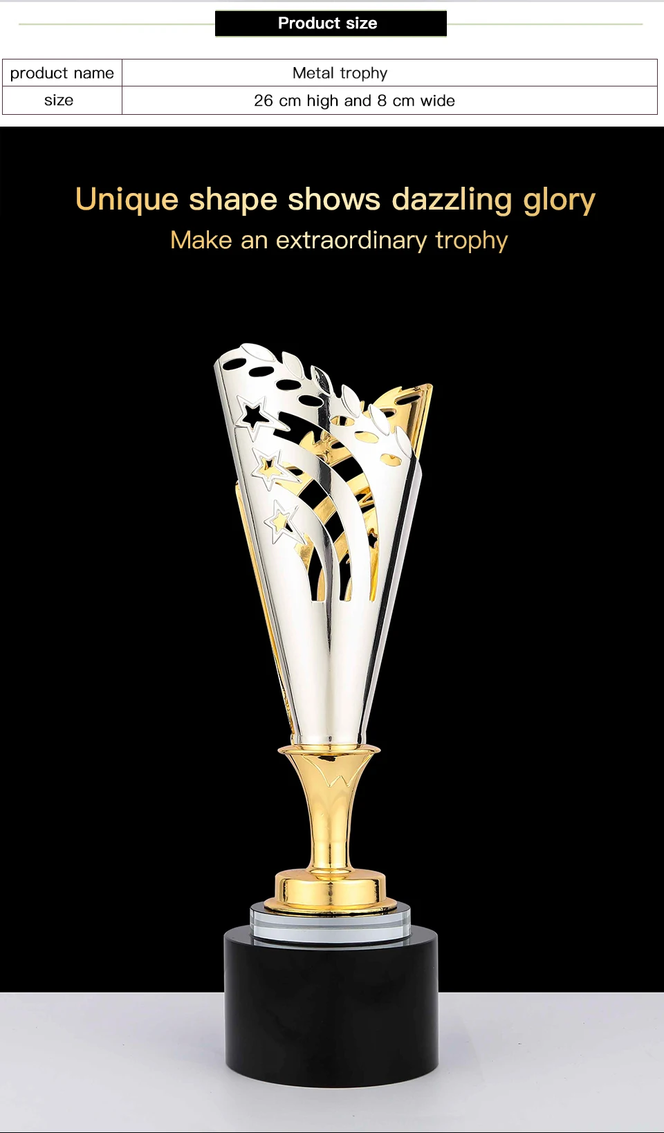 Golden World Cup Trophy Mini Metal Trophy 3 cm Height Size Gold