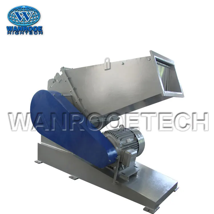 Plastic Crushing Machine HDPE PVC Plastic Pipe Crusher with Claw Knives