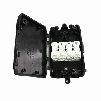 4 , 5 Pole Plastic Junction Box with Connector Terminal
