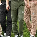 Outdoor Anti UV Fast Dry men s zip off hiking Pants fishing Active military camping Pants