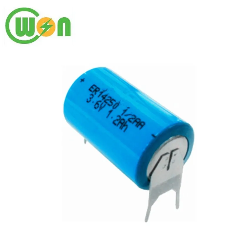 3 6v Lithium Battery 1 2aa Er With Solder Tabs Thionyl Chloride Battery Buy 3 6v Lithium Battery Er Er With Tabs 1 2aa Battery Product On Alibaba Com