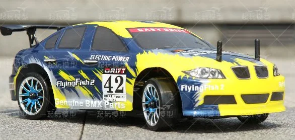 
 Газ RC автомобилей 94102 1/10 4WD газа на дороге автомобиль радио управление автомобилем от Road16 двигателя гусеничный модели игрушки для детей  