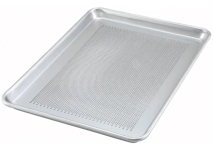 400X600 Commercial Aluminum Perforated Cookie Baking Sheet Pan
