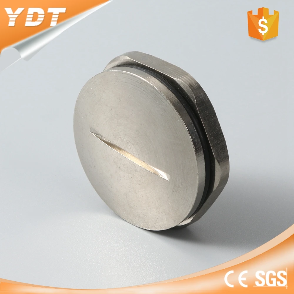 Brass Cable Plug Hexagon Screw Plug Cover Gland Blind Plugs Explosion Proof Nickel Plated Cable Glands Wiring Accessories