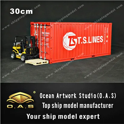 container model 1:20 20GP TS-LINE shipping container model miniature shipping container scale model