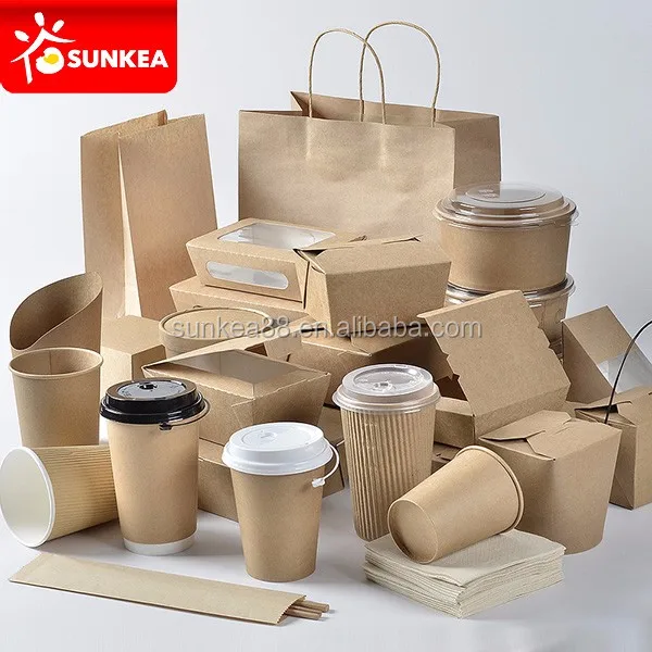 Wholesale Custom Disposable Takeaway Biodegradable Printed Paper Fast –  Fastfoodpak