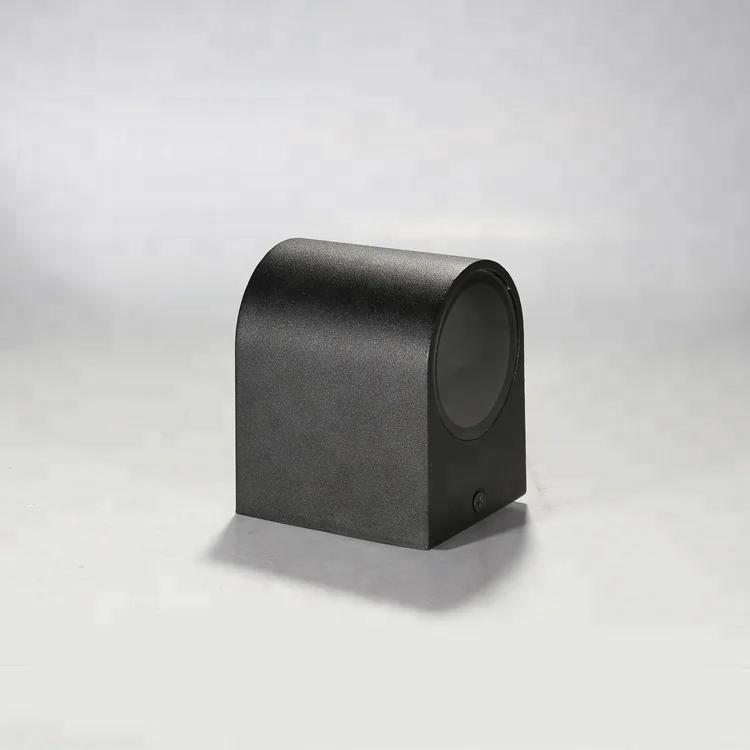 Aluminium fixed outdoor down wall pillar lighting LED GU10  Downward decorative wall led light