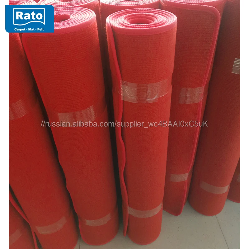 Красный Полосатый ковровой дорожкой события ковер Добро пожаловать фабрика