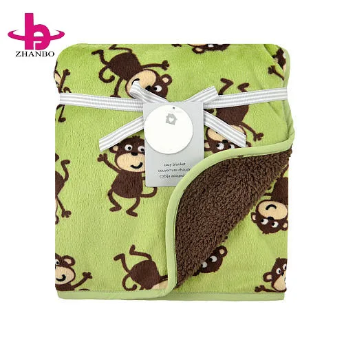 green monkey blanket