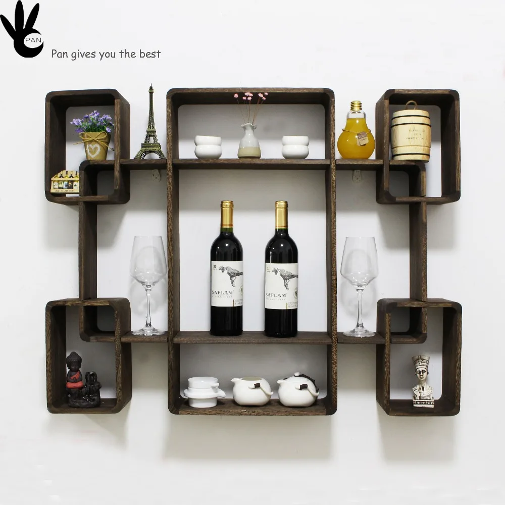 Living Room And Bathroom Wall Rack Hanging Wooden Shelf For Decorative Buy Wall Shelves Wooden