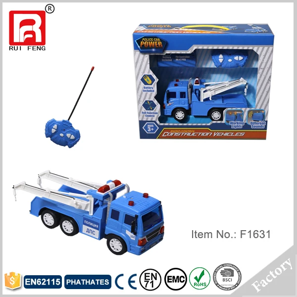 remote control tow truck toy