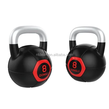 Made In China Customized Black 15kg Painted competition Cast Iron Kettlebell