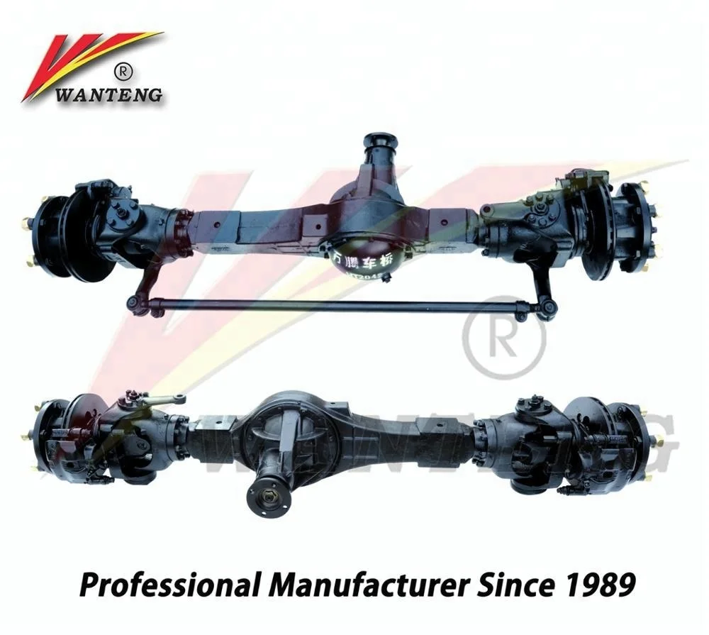 4WD Front Steering Axle of Tractor With Casting Axle Housing