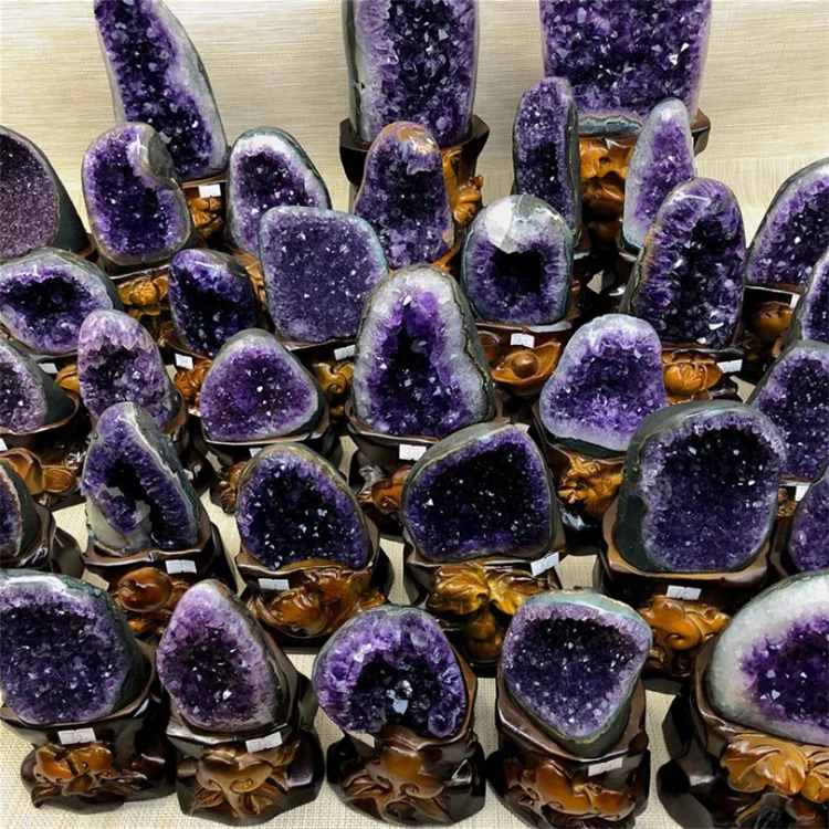 Factory Direct Cheap Small Amethyst Cave Geodes for Sale