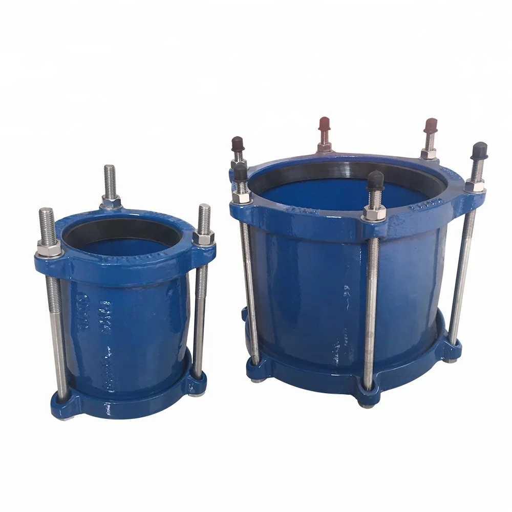 Flexible Coupling with O Ring and Flat Gasket Ductile GGG50 Repair PVC PE Pipe Swivel Gibault Joint