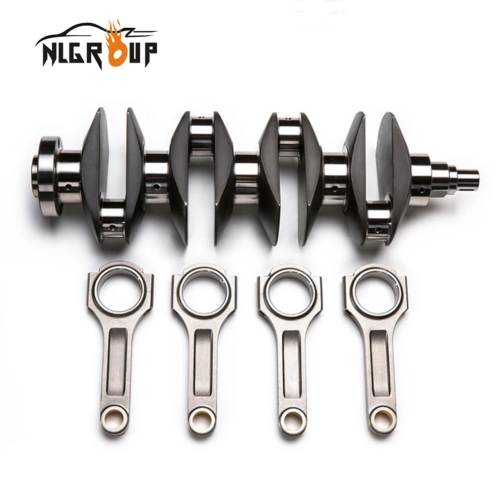 Racing Forged Parts for Opel C20xe Crankshaft Forged 4340 Steel Connecting Rod