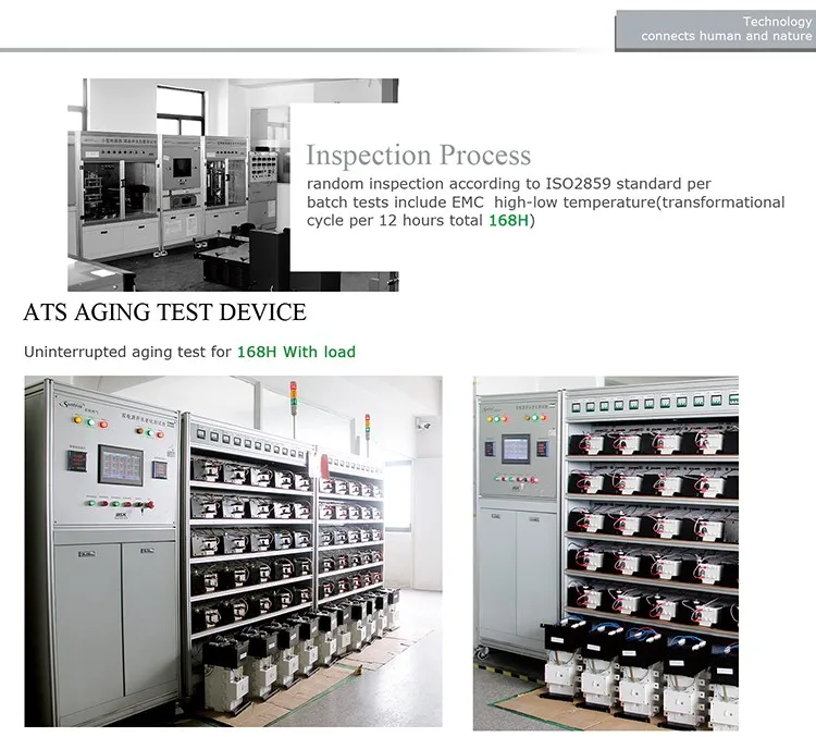 400A трехфазный автоматический переключатель ATS ручные