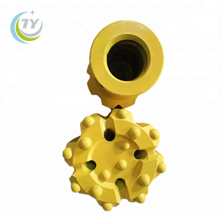 T51 Carbide Rock Button Drill Bit for Atlas Copco Drilling Machine Mining Thread Processing for Hole Drilling