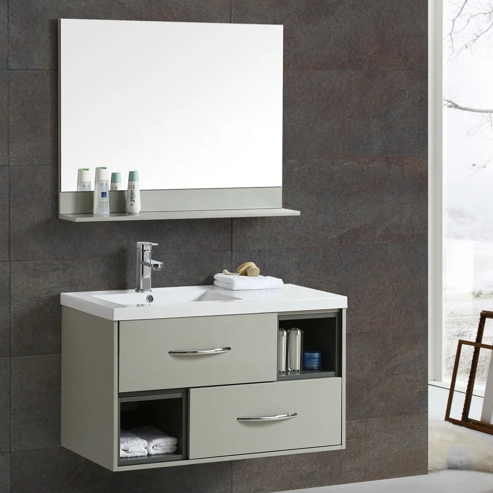 Hangzhou Fame German Style Waterproof Wall Hung Bathroom Vanity