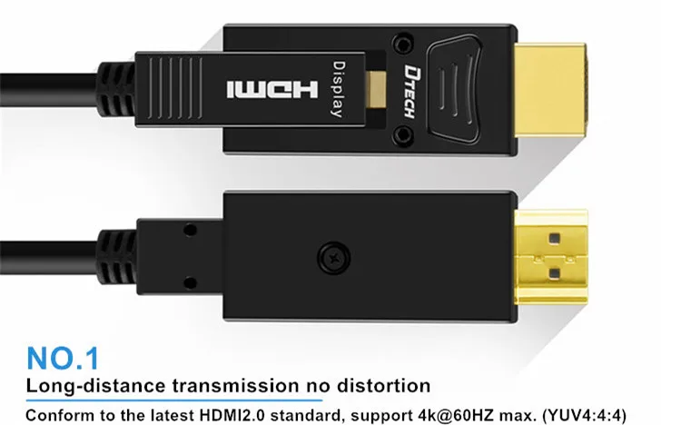 MCL Câble HDMI 2.0 fibre optique (20m) (MC385FO-20M) - Achat
