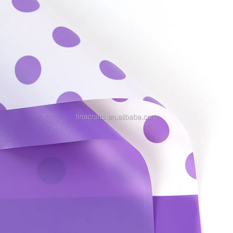 Happy Dot Flower Wrapping Paper –