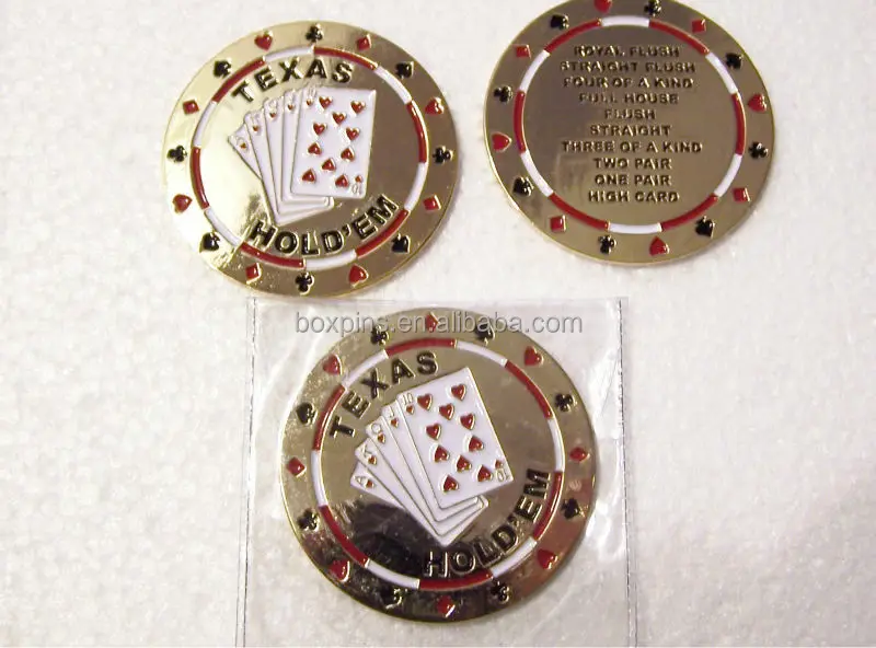 poker texas hold'em in metallo poker protector CARD GUARD SERIE SILVER ALL IN 