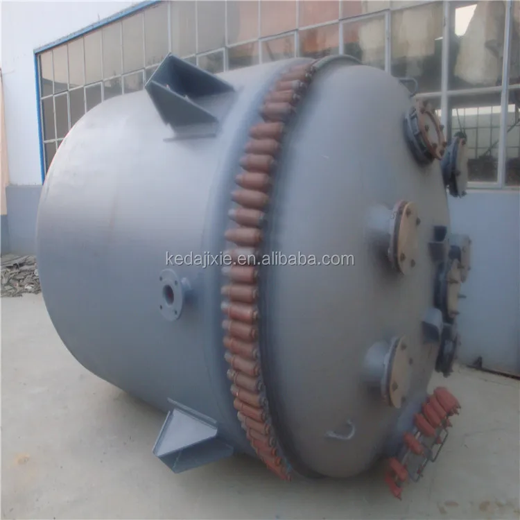 1000l 5000l Batch Stirred tank Biodiesel Processor Chemical Bubble Column Glass Lined Carbon Steel Jacketed Industrial Reactor