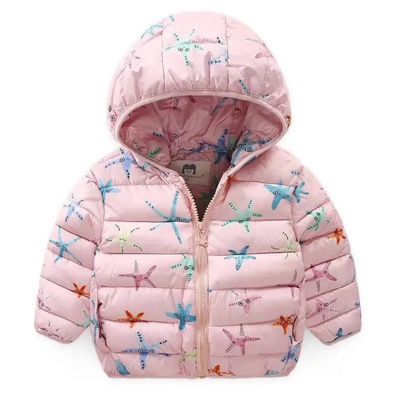 
 Теплая куртка для мальчиков P0117 с принтом животных и мультфильмов на заказ, детская одежда  